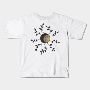 Boho Flower Sun Kids T-Shirt